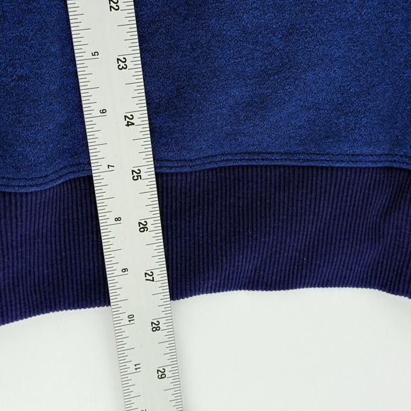 Under Armour Men's 2XL 2TG 2EG Threadborne Long sleeve Hoodie Blue Heather - Picture 8 of 8